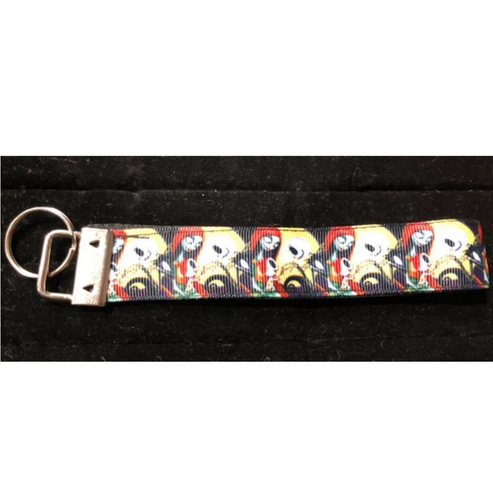 Nightmare Before Christmas wristlet keychain